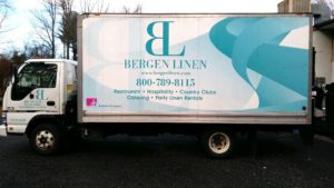 Bergen Linen Box Truck.